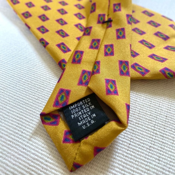 Men’s Perry Ellis Portfolio Neck Tie 100% Silk NWT - Picture 7 of 9